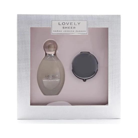 Sarah Jessica Parker Lovely Sheer Gift Set: Eau De Parfum & Compact Mirror 100ml