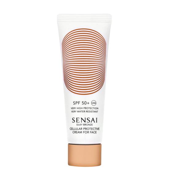 Sensai Silky Bronze Sun Care Cellular Protective Cream For Face SPF 50+ 50ml
