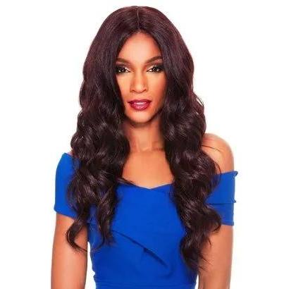 Sleek Hair Spotlight 101 Chrissy Synthetic Lace Parting Wigs Chocolate Brown