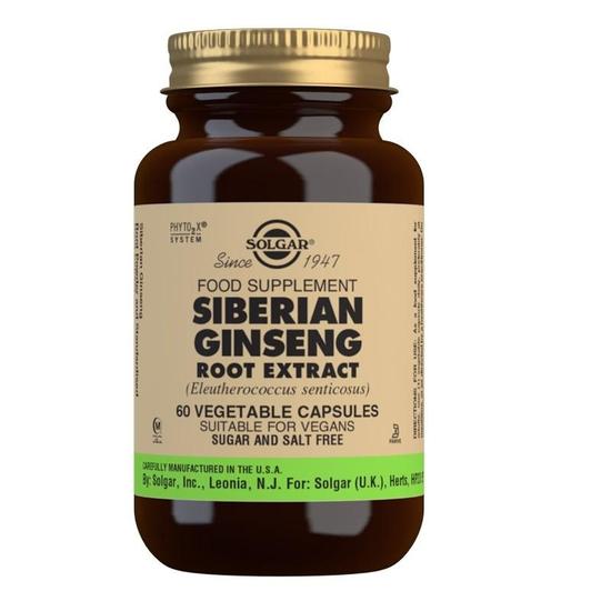 Solgar Siberian Ginseng Root Extract Vegicaps 60 Vegicaps