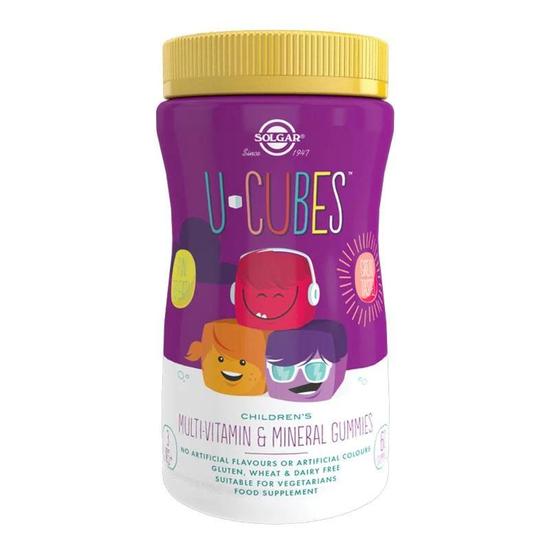 Solgar U-Cubes Multi-Vitamin & Mineral Gummies 60 Gummies