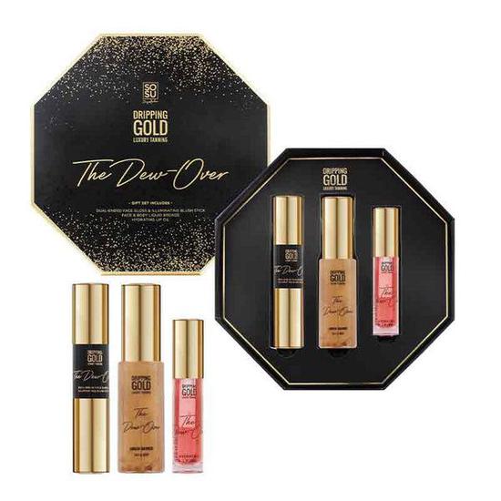 SOSU by SJ Dripping Gold The Dew-Over Gift Set