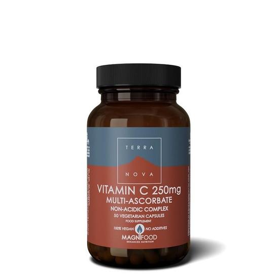 Terranova Vitamin C 250mg Complex Vegicaps 50 Vegicaps