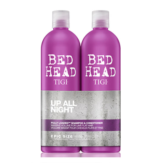 TIGI Bed Head Fully Loaded Massive Volume Tween Set: Shampoo & Conditioning Jelly 750ml
