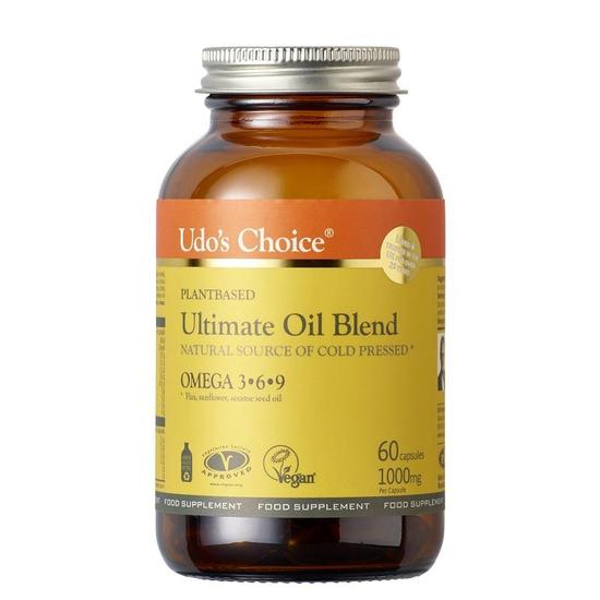 Udo's Choice Ultimate Oil Blend 1000mg Capsules 60 Capsules