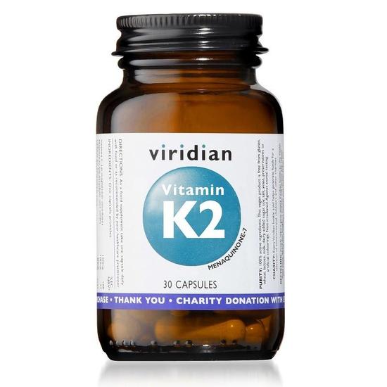 Viridian Vitamin K2 Capsules 30 Capsules