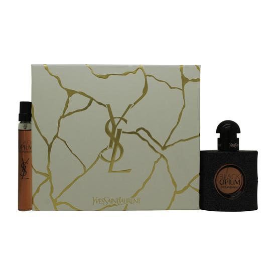 Yves Saint Laurent Black Opium Gift Set 30ml Eau De Parfum + 10ml Eau De Parfum