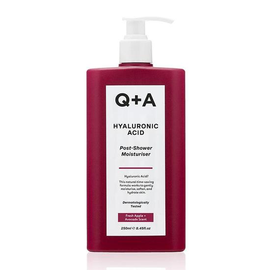 Q+A Hyaluronic Acid Post Shower Wet Skin Moisturizer