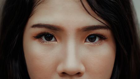 close up portrait of woman