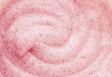 pink face scrub texture