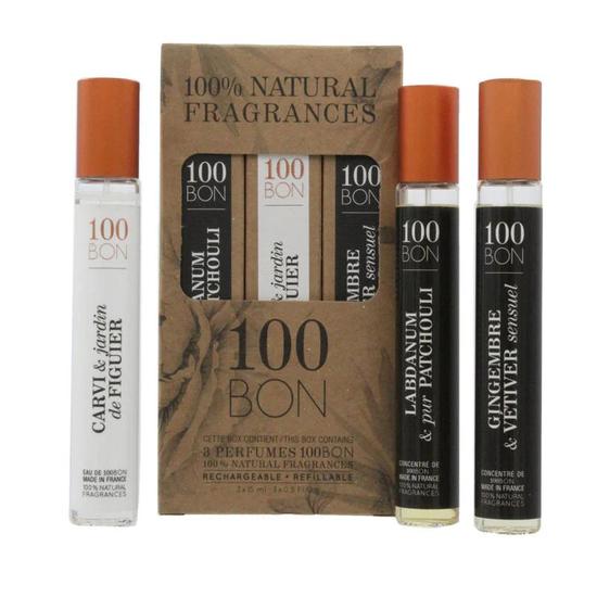 100BON 100% Natural Vegan Perfumes 3 x 15ml