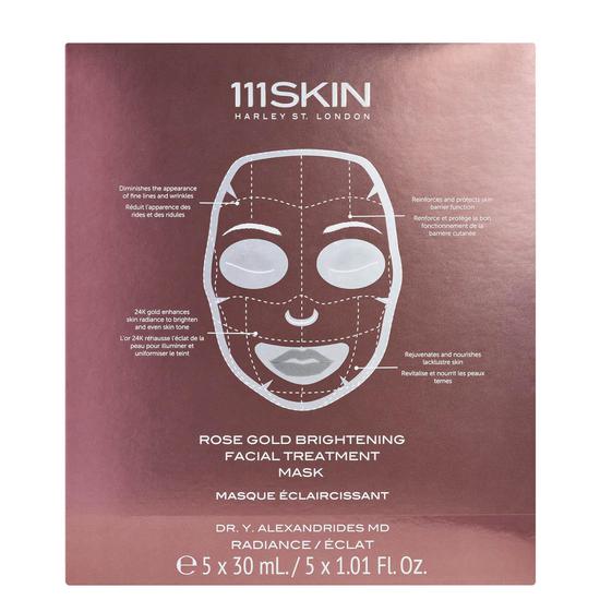 111SKIN Rose Gold Brightening Facial Treatment Mask