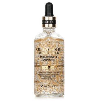 3W Clinic Collagen & Luxury Gold Anti-Wrinkle Ampoule 100ml