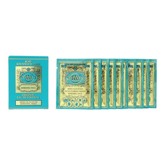 4711 Original Eau De Cologne Refreshing Tissue 10 Units 10PCS