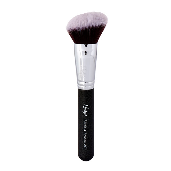 Nanshy A02 Blush & Bronze Angled Brush Onyx Black