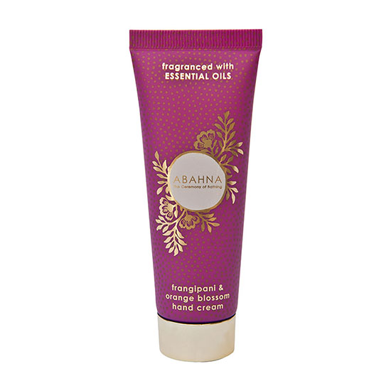Abahna Frangipani and Orange Blossom Hand Cream Tube 50ml