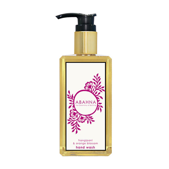 Abahna Frangipani and Orange Blossom Hand Wash 250ml