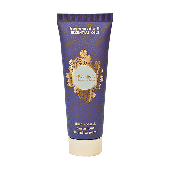 Abahna Lilac Rose and Geranium Hand Cream Tube 50ml