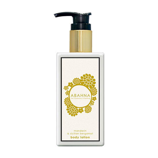 Abahna Mandarin and Sicilian Bergamot Body Lotion 250ml