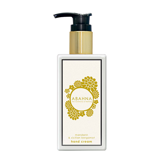 Abahna Mandarin and Sicilian Bergamot Hand Cream 250ml