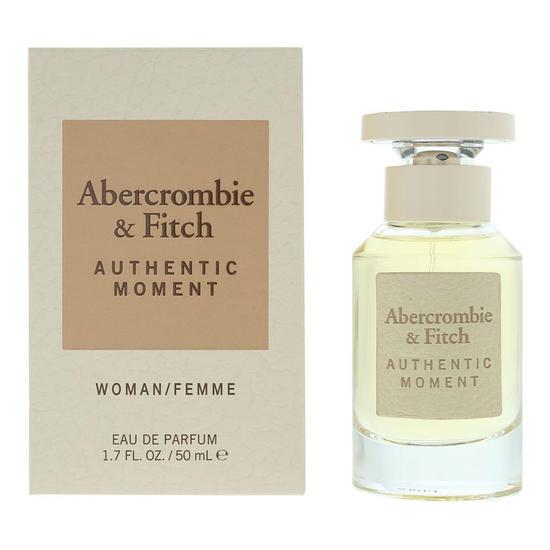 Abercrombie & Fitch Authentic Moment Eau De Parfum 50ml Spray For Her 50ml
