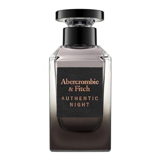 Abercrombie & Fitch Authentic Night Eau De Toilette Men's Aftershave Spray 100ml