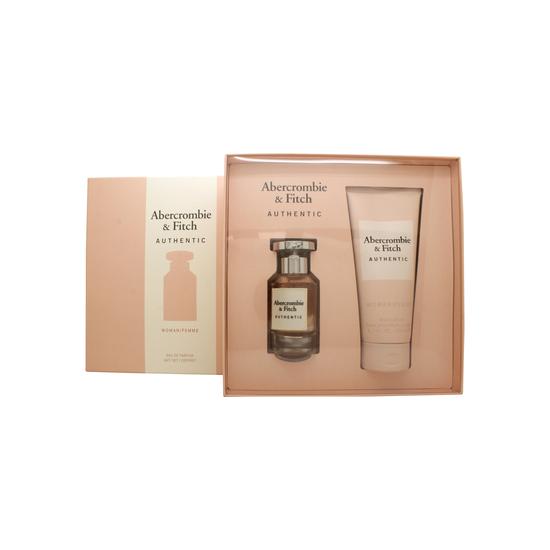 Abercrombie & Fitch Authentic Woman Gift Set 50ml Eau De Parfum + 200ml Body Lotion