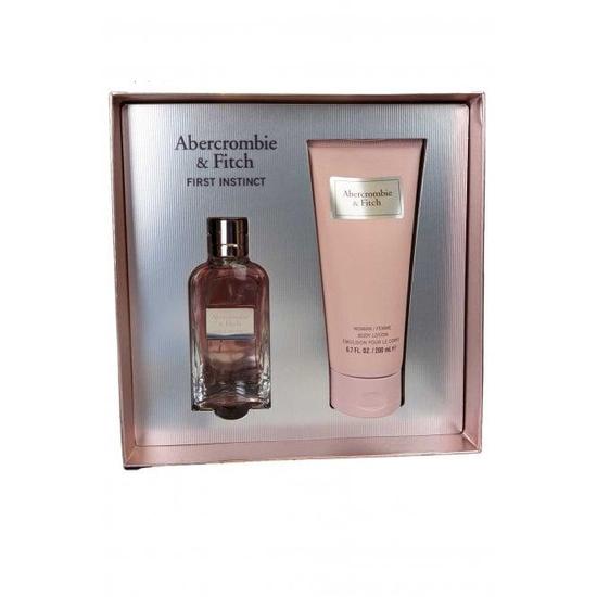 Abercrombie & Fitch First Instinct Woman Eau De Parfum Spray 50ml Body Lotion 200ml