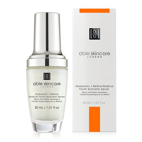 Able Skincare Hyaluronic + Retinol Radical Youth Activator Serum 30ml