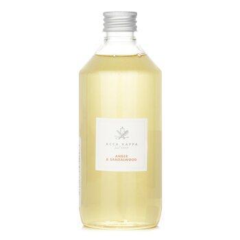 Acca Kappa Amber & Sandalwood Home Diffuser 500ml Refill