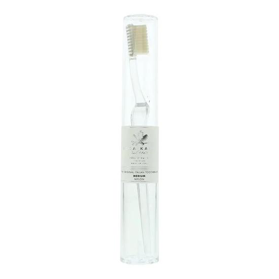 Acca Kappa Lympio Turquoise Nylon Medium Toothbrush