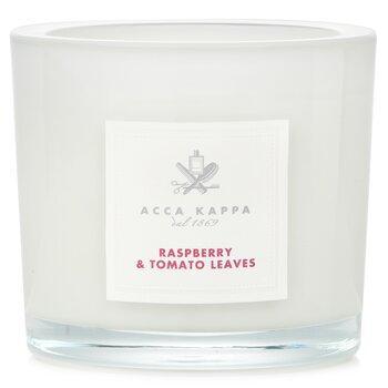 Acca Kappa Scented Candle Raspberry & Tomato Leaves 180g