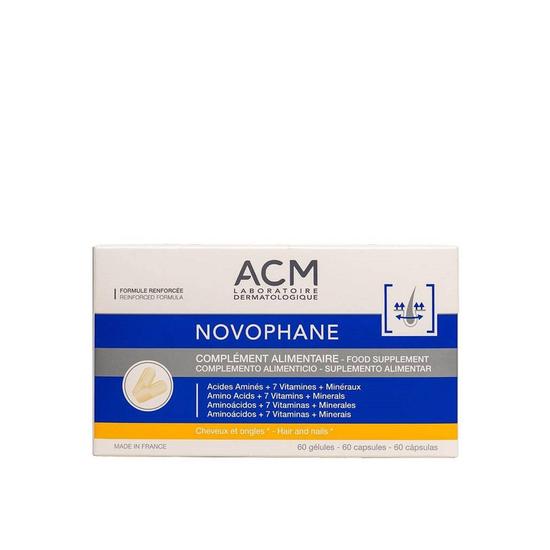 ACM Laboratoire Novophane Hair & Nails Food Supplement Capsules x60