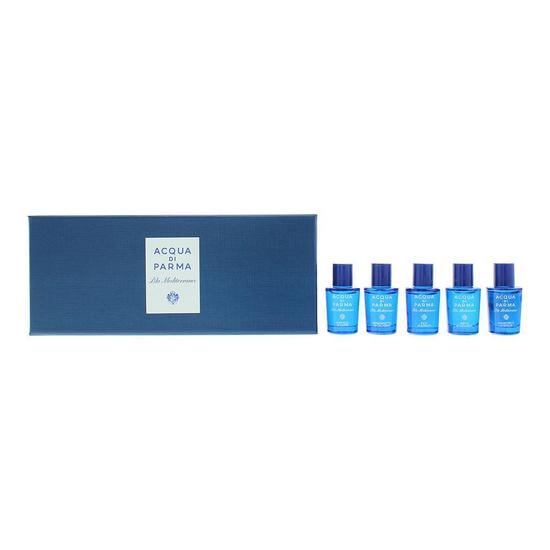Acqua Di Parma Blu Mediterraneo Minature Eau De Toilette Gift Set 5ml