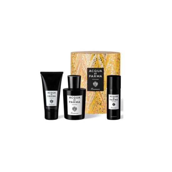 Acqua Di Parma Colonia Essenza Eau De Cologne Men's Gift Set Spray With Shower Gel & Deodorant