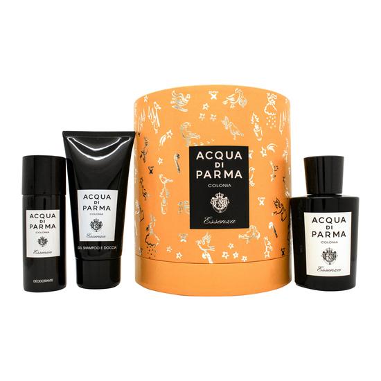 Acqua Di Parma Colonia Essenza Gift Set 100ml Eau De Cologne + 75ml Shower Gel + 75ml Body Lotion