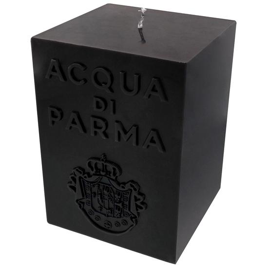 Acqua Di Parma Large Cube Candle Black Amber 1KG