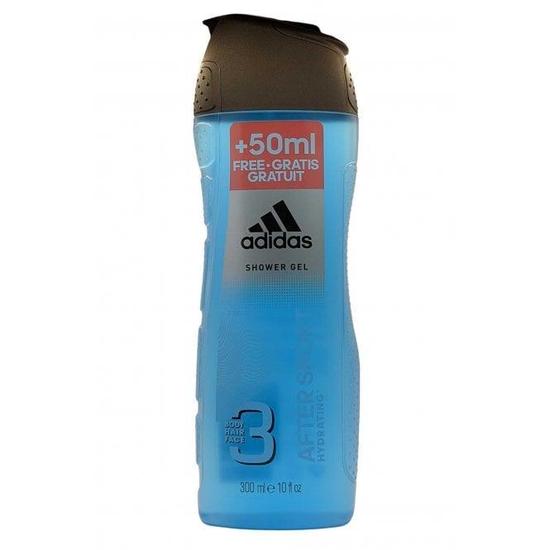 Adidas After Sport Adidas For Men Shower Gel 3in1 Hair,body,face 300ml