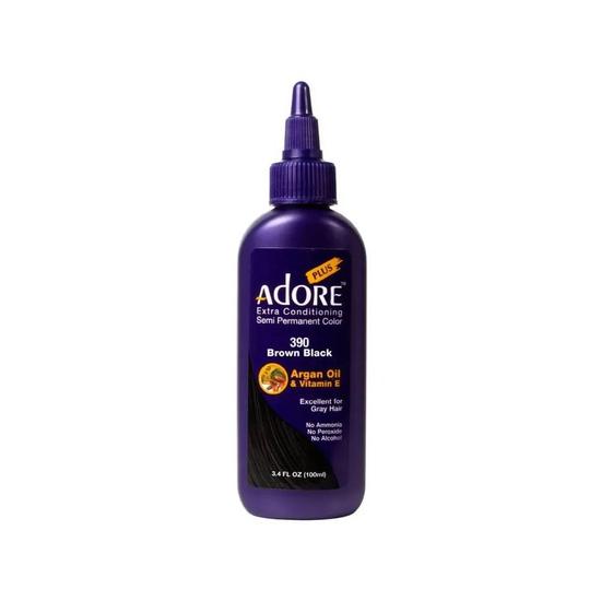 Adore Extra Conditioning Hair Colour Brown Black