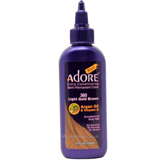 Adore Extra Conditioning Hair Colour Light Gold Brown