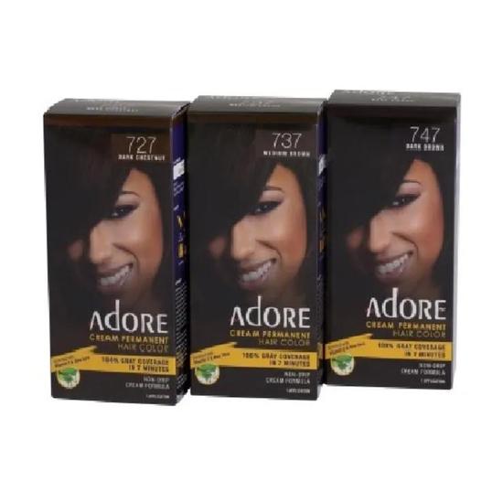 Adore Permanent Hair Colour Black Velvet