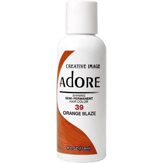 Adore Semi Permanent Hair Colour Orange Blaze