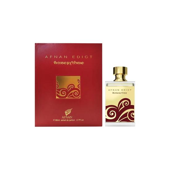 Afnan Edict Amberythme Eau De Parfum 80ml