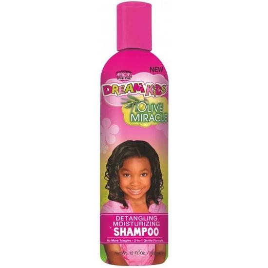 African Pride Dream Kids Olive Miracle Detangling Moisturising Shampoo 355ml