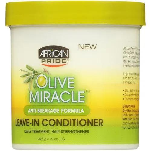 African Pride Olive Miracle Anti-Breakage Leave-In Conditioner 425g