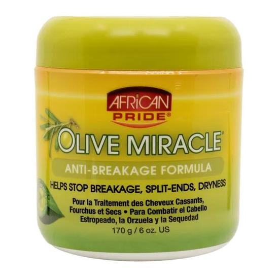African Pride Olive Miracle Anti-Breakage Strengthening Treatment 170g