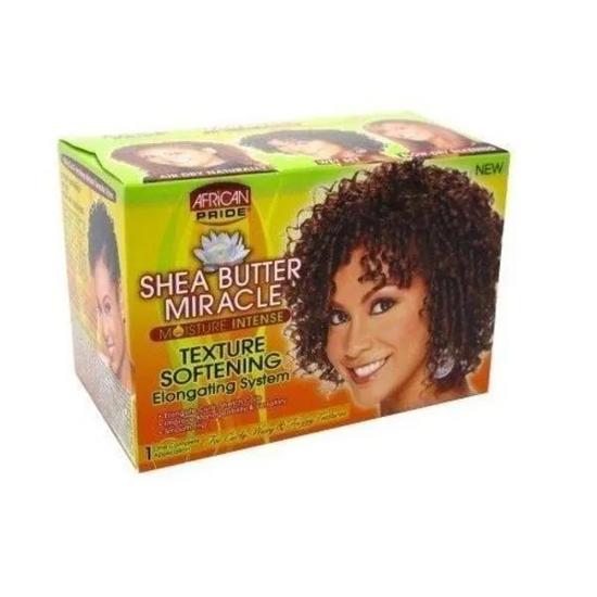 African Pride Shea Butter Miracle Texture Softening System 1app