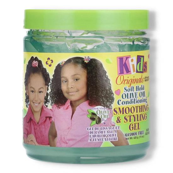 Africa's Best Kids Original Africa's Best Soft Hold Olive Oil Smoothing & Styling Gel 15oz