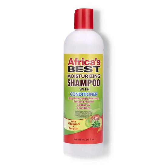 Africa's Best Moisturising Shampoo With Conditioner 355ml