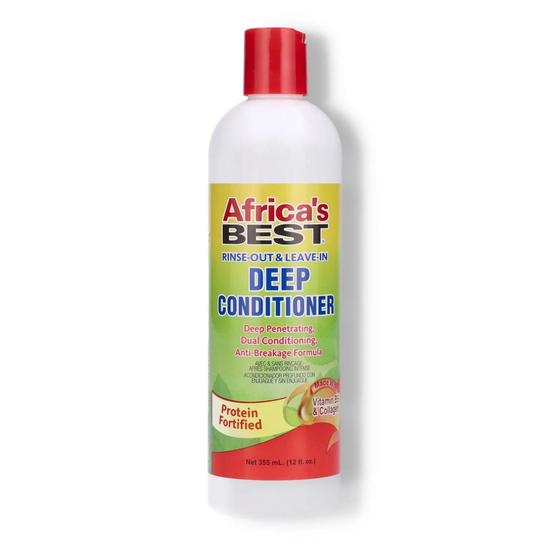 Africa's Best Rinse Out & Leave In Deep Conditioner 355ml